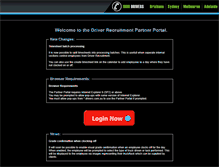 Tablet Screenshot of partner.drivers.com.au